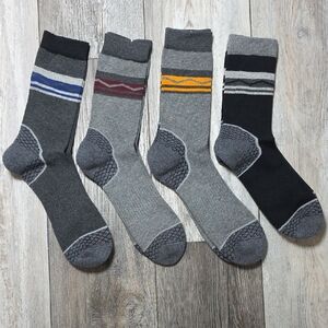 Celersport | Merino Wool Cotton Blend Hiking Socks Sz XL Set of 4 *NIOP